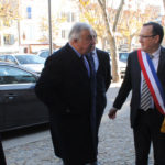 Gerard Larcher et Christophe Bazile maire de Montbrison